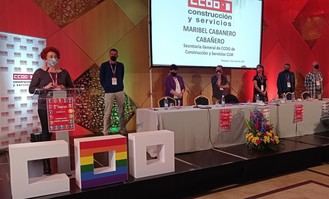 Maribel Cabañero, elegida como nueva secretaria general de CCOO-Construcción y Servicios de C-LM