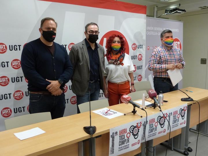 CCOO y UGT CLM retoman la movilización en las calles este 1º de Mayo para exigir que #AhoraTocaCumplir, el país está en deuda con su gente trabajadora