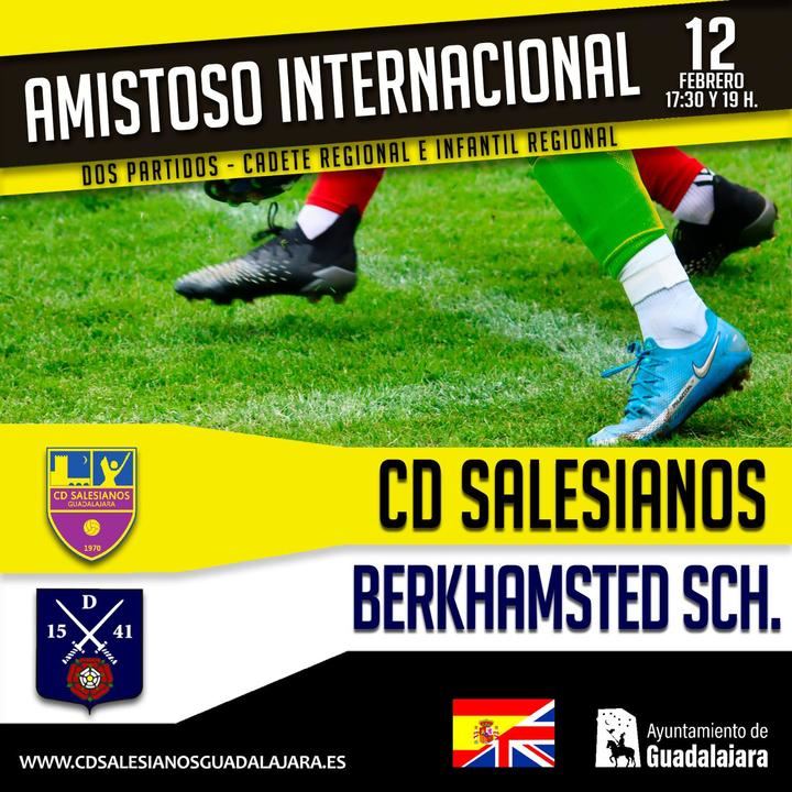 Nueva cita amistosa internacional para el C.D. Salesianos Guadalajara