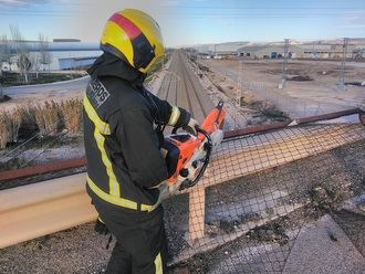 Numerosas actuaciones del Consorcio Provincial de Bomberos de Guadalajara durante el fin de semana