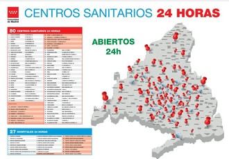 Atenci&#243;n sanitaria continuada: Madrid abre 80 centros las 24 horas todos los d&#237;as