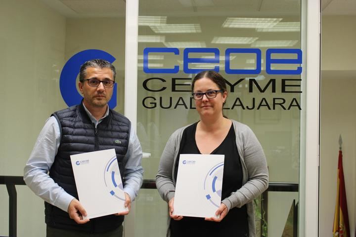CEOE-CEPYME Guadalajara y el Colegio de Aparejadores firman un Convenio de Colaboración