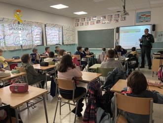 La Guardia Civil de Guadalajara ha impartido 679 charlas en los centros educativos de la provincia en el curso escolar 2022/2023