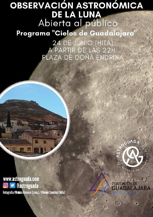 Hita acoge este sábado una observación astronómica pública, la primera actividad del programa ‘Cielos de Guadalajara’