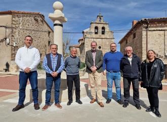 El Ayuntamiento de Ciruelos del Pinar rehabilita su rollo hist&#243;rico 