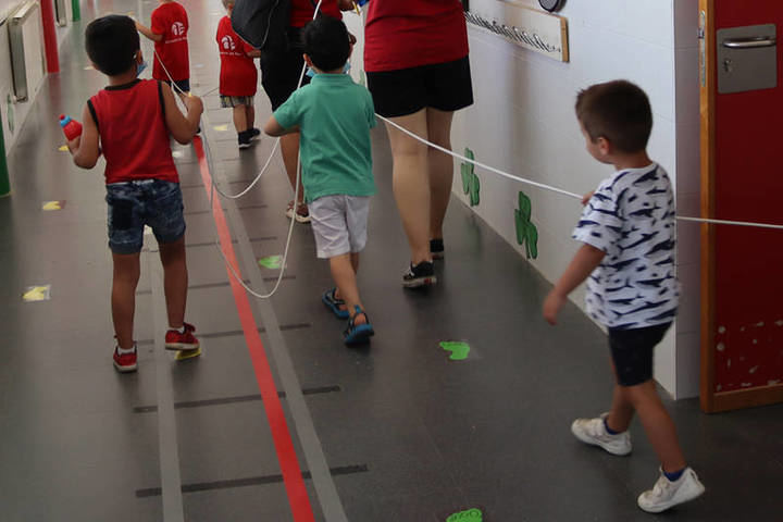 El servicio 'Clean and change' para el alumnado de primero de Infantil se puede solicitar desde este miércoles en Azuqueca