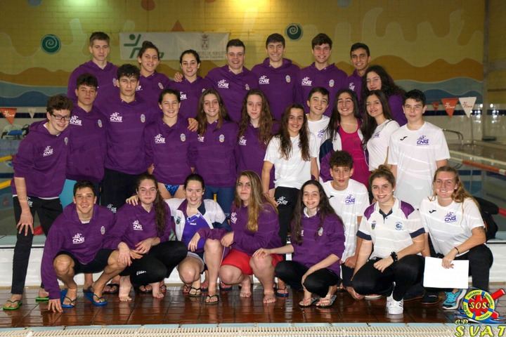 El Club Natación Guadalajara, campeón regional Juvenil y Junior 