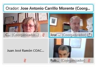 Éxito de participación y contenido de la jornada online sobre la Ley SUMA convocada por el COACM