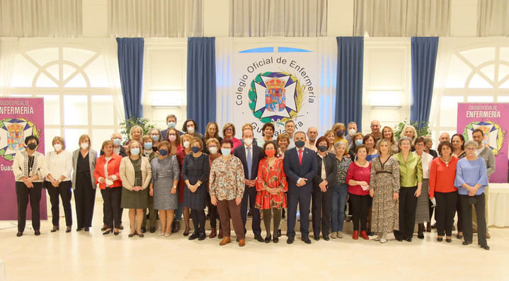 El Colegio Oficial de Enfermería de Guadalajara homenajea a las colegiadas jubiladas durante los años 2019, 2020 y 2021