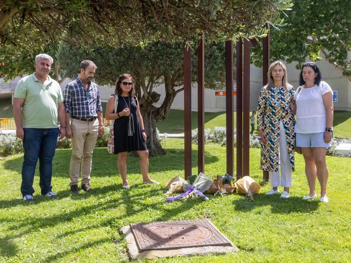 Acto de recuerdo del Ayuntamiento de Guadalajara a las víctimas del retén de Cogolludo cuando se cumplen 18 años del incendio.