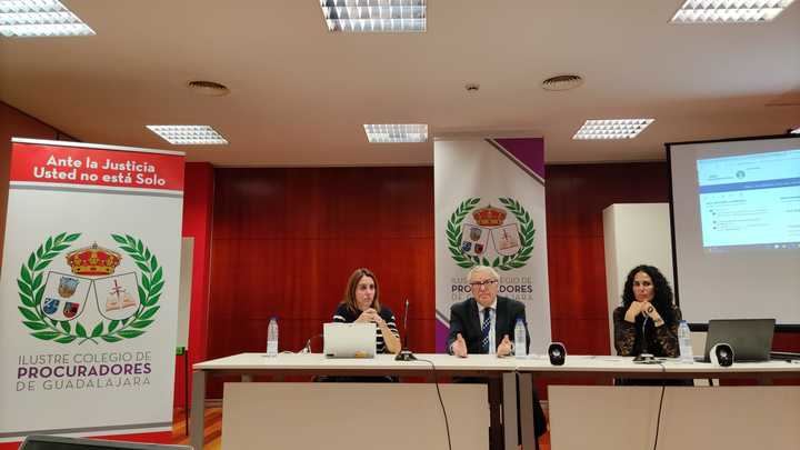 El Colegio de Procuradores de Guadalajara pioneros en la implantación del acceso por profesionales al Expediente Judicial Electrónico
