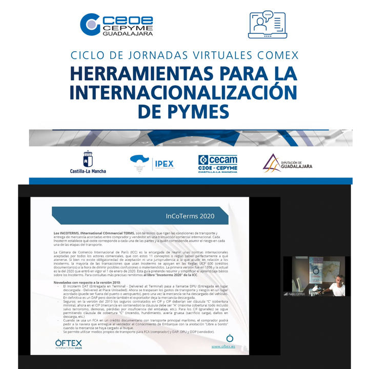 Finaliza el ciclo de Jornadas de Comercio Exterior de CEOE-CEPYME GUADALAJARA