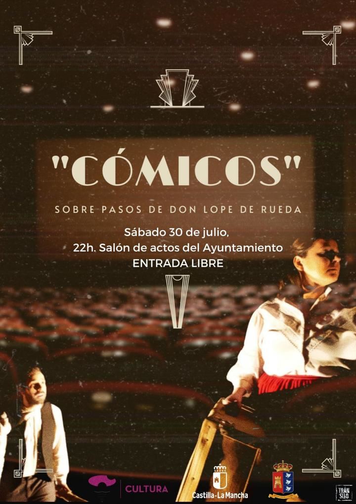 Villanueva de la Torre amplía su oferta cultural con la obra de teatro ‘Cómicos’ programada para este sábado