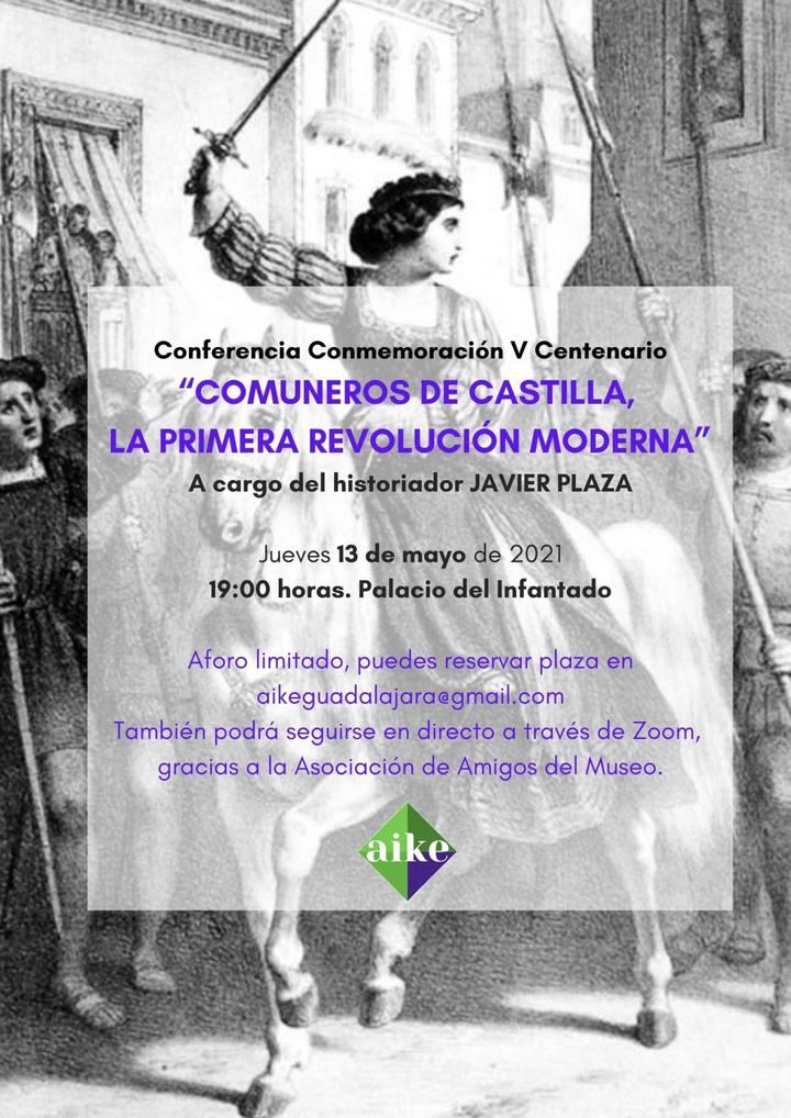 AIKE organiza una Conferencia para celebrar el V Centenario de la Revolución de los Comuneros