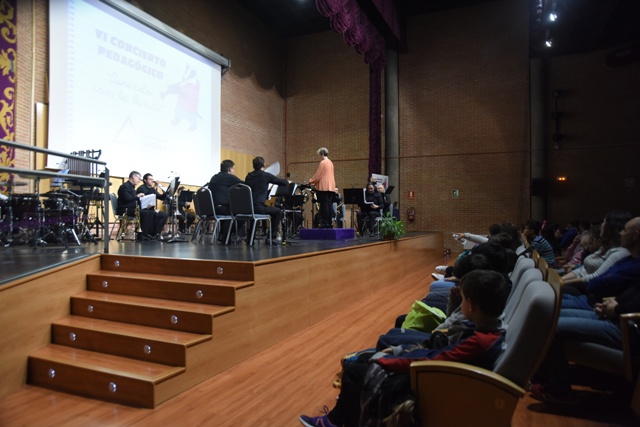 Cerca de un millar de escolares han participado en los VI Conciertos Pedagógicos de la Banda de la Diputación de Guadalajara