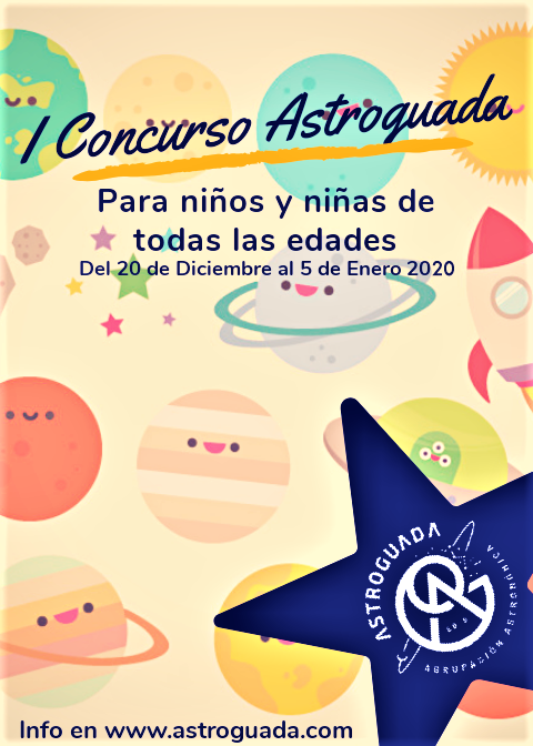 Hasta el 5 de enero se puede participar en el Primer Concurso de Dibujo Infantil de AstroGuada