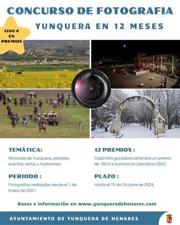 El Ayuntamiento de Yunquera de Henares convoca el I Concurso de Fotografía “ Yunquera en 12 meses”