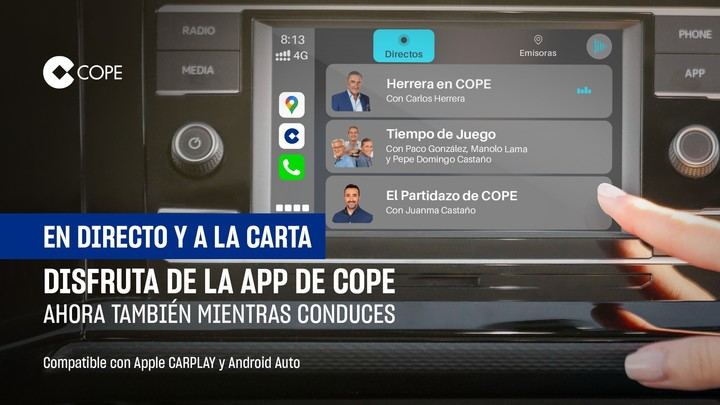 COPE colabora con Apple y Google para desarrollar una app más sencilla y segura para conductores