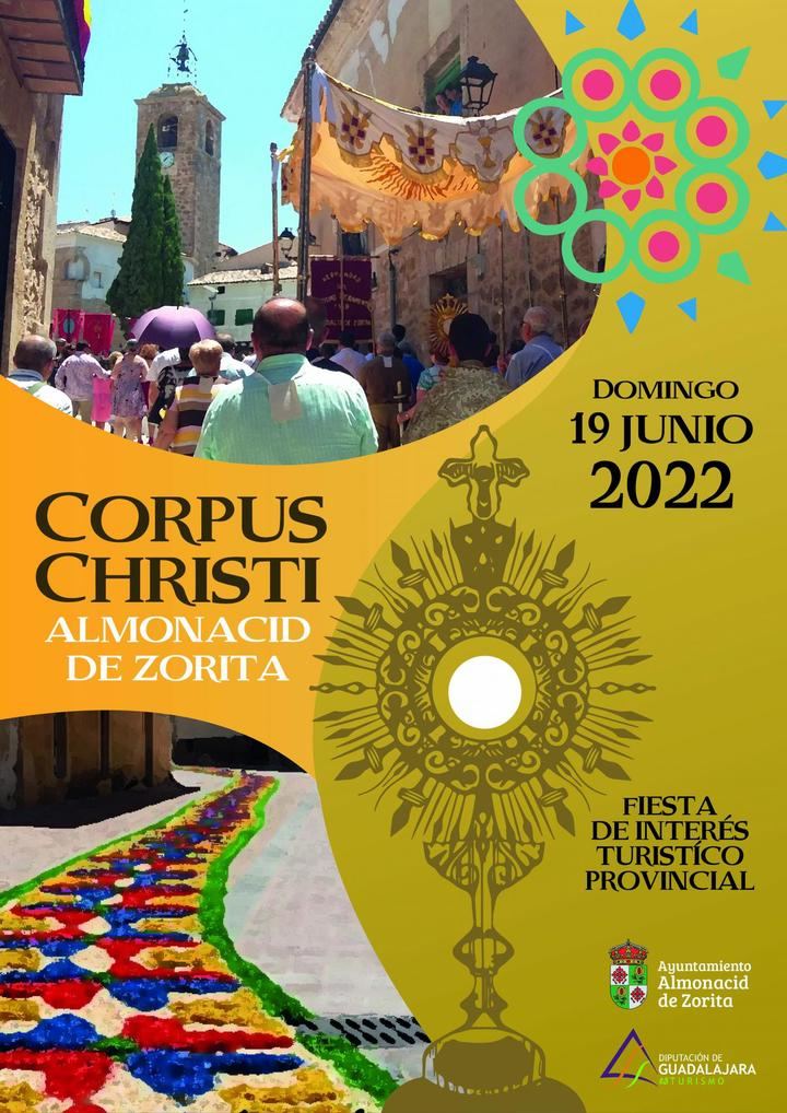 Almonacid de Zorita vuelve a celebrar, con toda su intensidad, la fiesta del Corpus Christi
