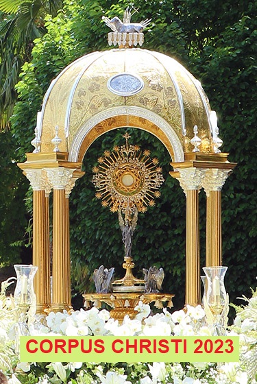 Celebración del Corpus Christi en la diócesis de Sigüenza-Guadalajara