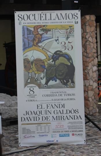 El Fandi, Joaquín Galdós y David de Miranda compondrán un cartel de lujo el 8 agosto por las fiestas de Socuéllamos