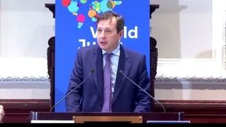 Javier Cremades inaugura el XXVIII Congreso Mundial del Derecho en Nueva York