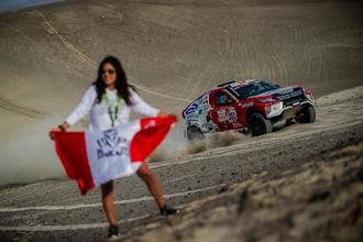Cristina Gutiérrez remonta 45 posiciones en la primera especial larga del Dakar