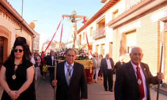 El Cristo de Cabanillas regresó a las calles, tres años después