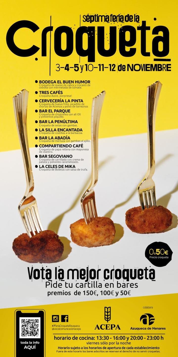 ¿Quieres votar la mejor croqueta de Azuqueca?