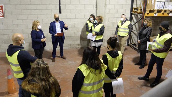 Finalizado un curso de carretillero para integración laboral de vecinos desempleados en Alovera