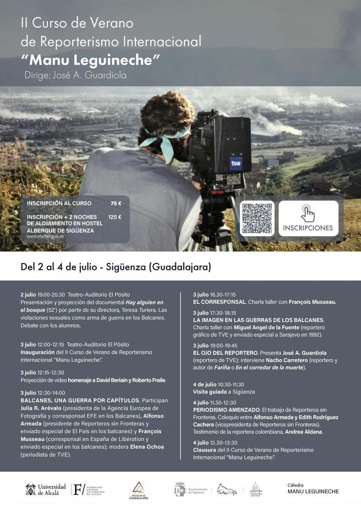 II Curso de Verano de Reporterismo Internacional “Manu Leguineche”