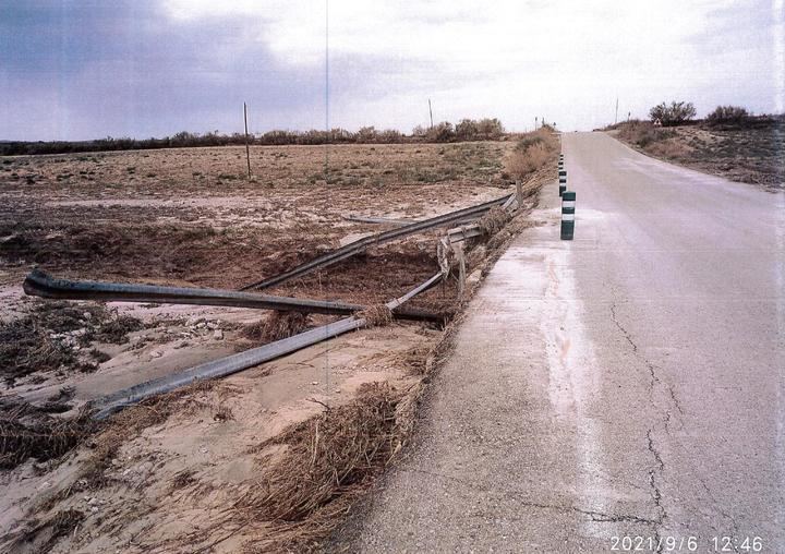 La Diputación invierte 85.000 € en reparar daños de la DANA en la carretera GU-249 (Illana-Almoguera)