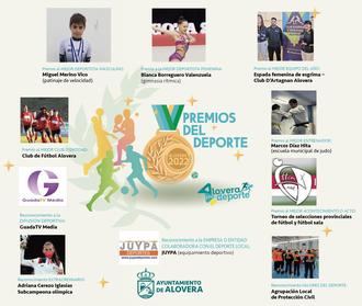 Alovera ya cuenta con los galardonados con sus premios del deporte local para la gala del 6 de mayo.