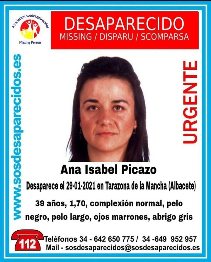 La Guardia Civil solicita ayuda para encontrar a una mujer de 39 años desaparecida en Tarazona de la Mancha