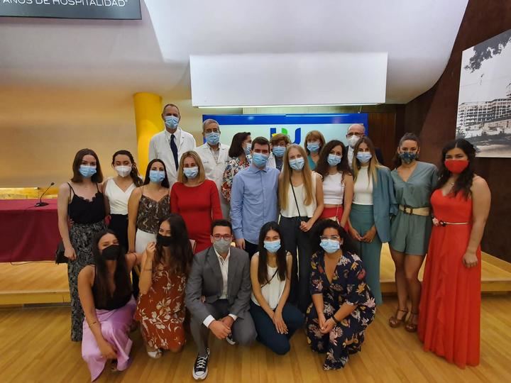 El Hospital de Guadalajara acoge un acto para celebrar la finalización de la etapa universitaria de los alumnos de Sexto curso de Medicina de la UAH