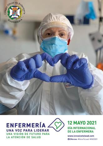 El Colegio de Enfermería de Guadalajara rendirá homenaje a los profesionales sanitarios fallecidos por el COVID-19 en el Día Internacional de la Enfermería