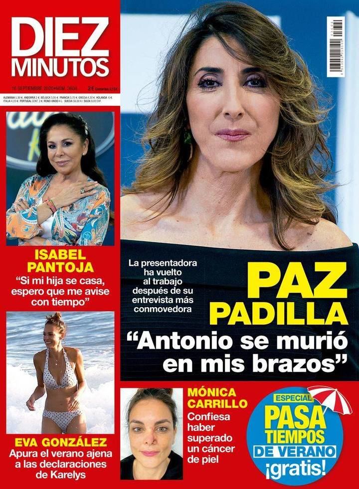 DIEZ MINUTOS Paz Padilla asegura que bailar ayuda a quitar las penas