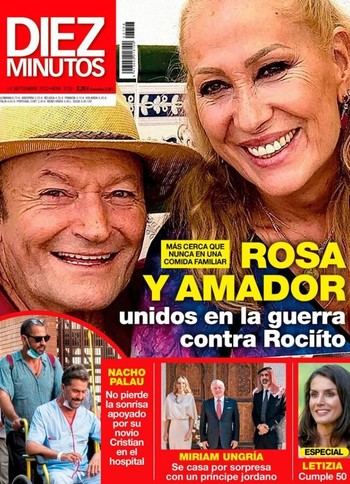 DIEZ MINUTOS Rosa Benito y Amador Mohedano hacen piña frente a las declaraciones de Rocío Carrasco