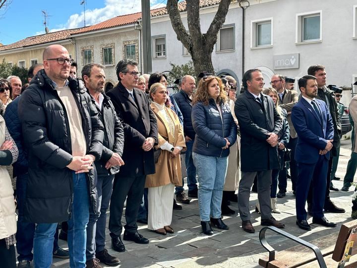 Los diputados de VOX acompañan a la AVT en el día de las Víctimas del Terrorismo celebrado en Guadalajara