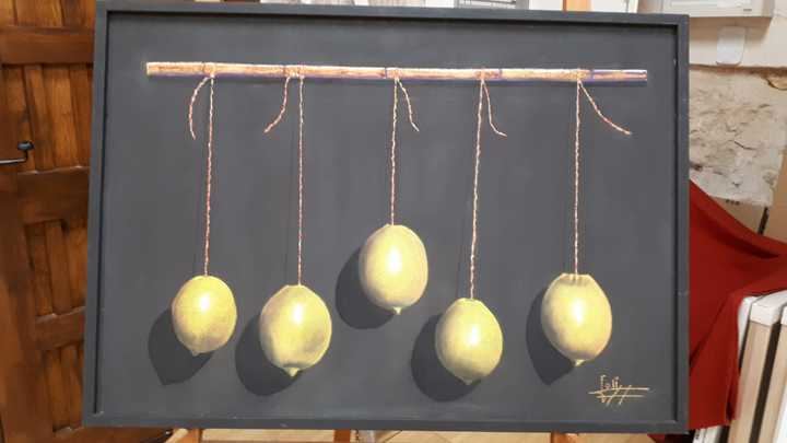 Loli Fuentes ha expuesto en el Espacio Cultural El Molino de Almonacid de Zorita