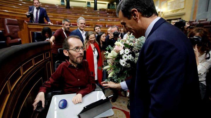 Echenique y Del Olmo, condenados a pagar 80.000 euros por llamar violador al presunto agresor de una candidata de Podemos