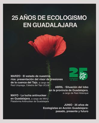 25 años de ecologismo en Guadalajara