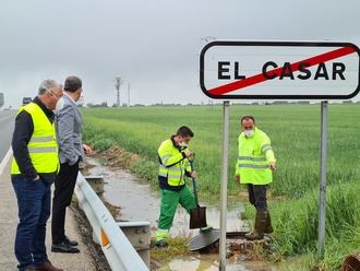 El Casar pide la declaración de zona catastrófica tras la tormenta del martes