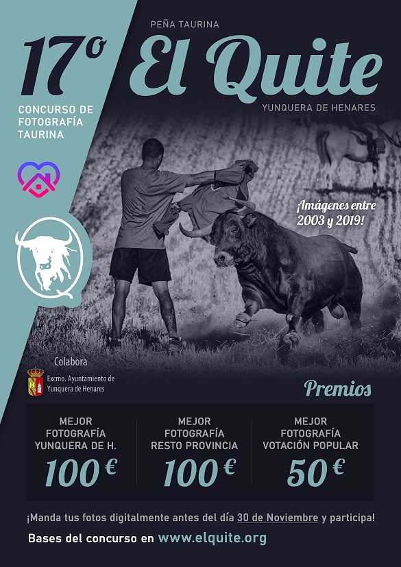 La Peña Taurina 'El Quite' celebra online la XVII Edición de su Concurso de Fotografía