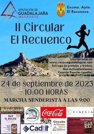 Trail y senderismo de montaña en la II Circular de El Recuenco, el domingo 24 de septiembre