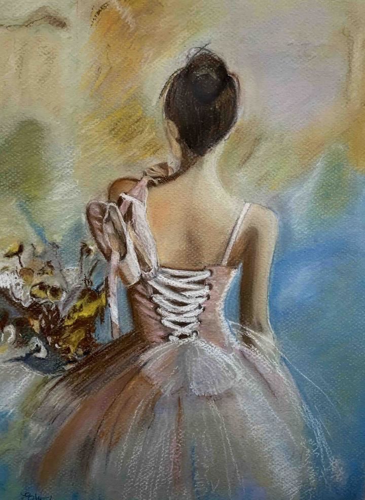 'Acuarelas, pasteles y óleos' de Emilia Martínez, en el Espacio Cultural El Molino de Almonacid