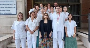 Las enfermeras del Centro de Salud Guadalajara-Sur, reconocidas por su trabajo en Educación para la Salud