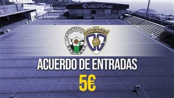 C.D. Guadalajara y Atlético Paso acuerdan un precio común de entradas para los aficionados: 5€