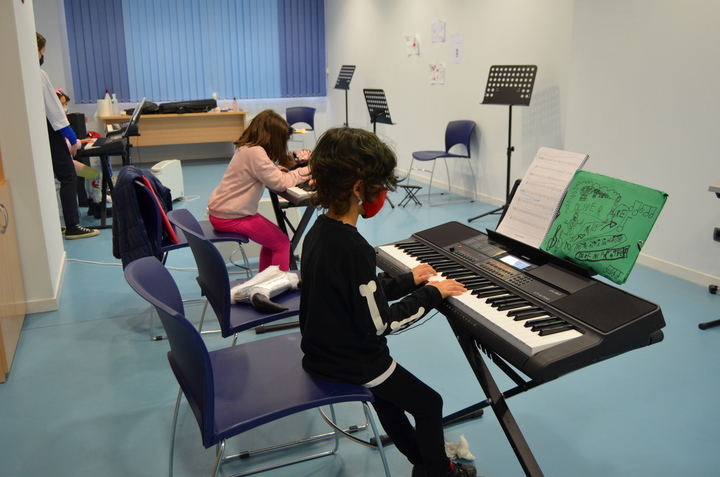 La Escuela de Música Municipal de Yunquera de Henares sigue creciendo en alumnos a pesar de la pandemia