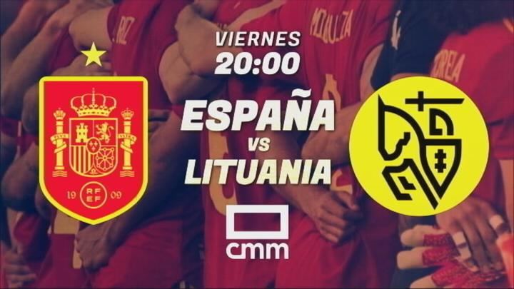 CMM ofrece en directo el partido de la Sub-21 entre España y Lituania que se disputa en Talavera